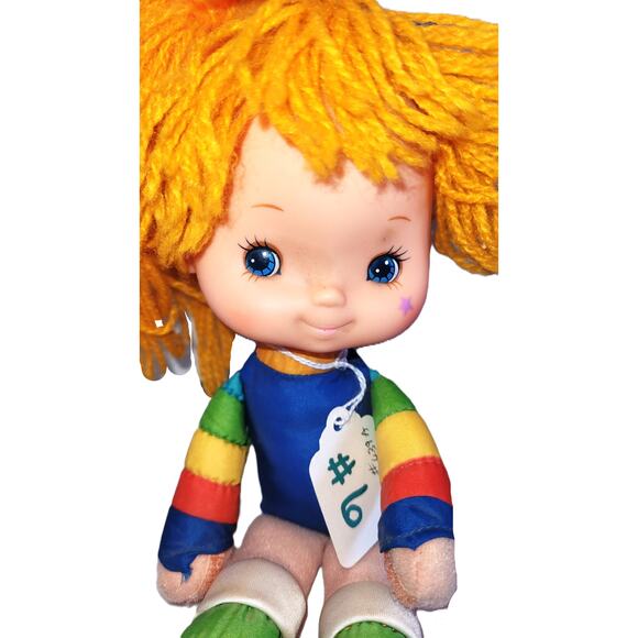 10" Vintage 1983 Rainbow Bright Doll Stuffy W/O Dress Hallmark Mattel #6 - Picture 3 of 12